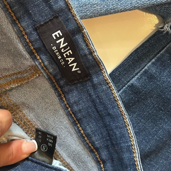 Monkey ride Jeans - EnJean Dark Blue Jeans & Blue jeans 3 pair size 5/27 (f) - Picture 6 of 16